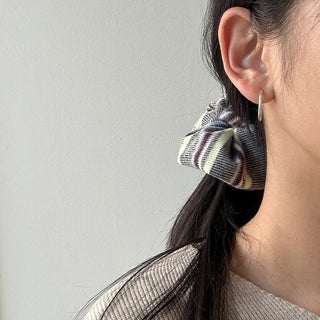 Mary Shop Hair Tie Mix & Match Striped Scrunchie