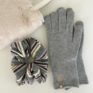 Mary Shop Hair Tie Mix & Match Striped Scrunchie