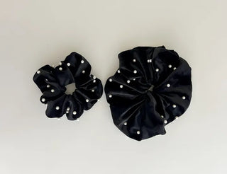High-quality recommended, size pearl basic velvet scrunchie hair tie