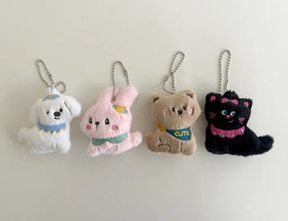 Merry Shop Doll Keyholder Animal Keyring Keychain Bag Charm