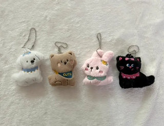 Merry Shop Doll Keyholder Animal Keyring Keychain Bag Charm