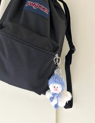 Merry Shop Keyholder Earflap Hat Doll Bag Keyring Bag Charm