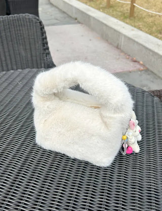Beaded Strap Set Rabbit Doll Bag Keyring Bag Charm