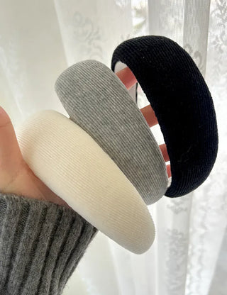 Velour headband, corduroy headband, bandana
