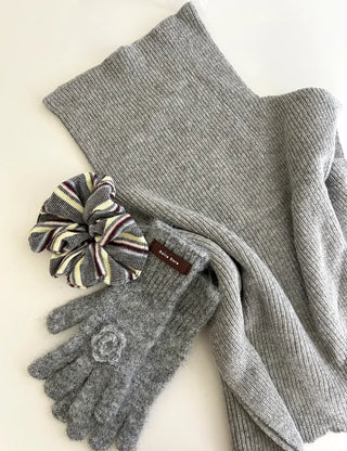 Cashmere Wool Turtleneck Vest Knit Shawl Vest