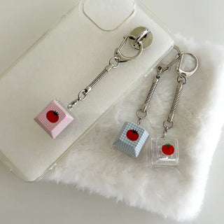 LED Single Keycap Keyring Printed Transparent Keyboard Keyholder