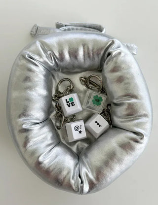 LED Single Keycap Keyring Printed Transparent Keyboard Keyholder