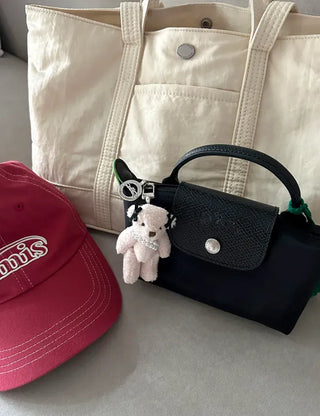Miss Korea Mini Bear Doll Keyring Keyholder Bag Charm