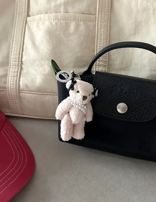 Miss Korea Mini Bear Doll Keyring Keyholder Bag Charm