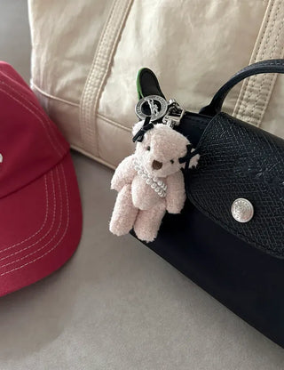 Miss Korea Mini Bear Doll Keyring Keyholder Bag Charm