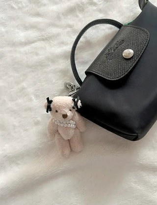 Miss Korea Mini Bear Doll Keyring Keyholder Bag Charm