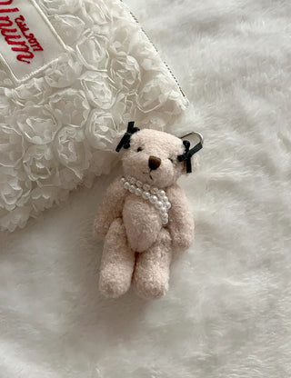 Miss Korea Mini Bear Doll Keyring Keyholder Bag Charm