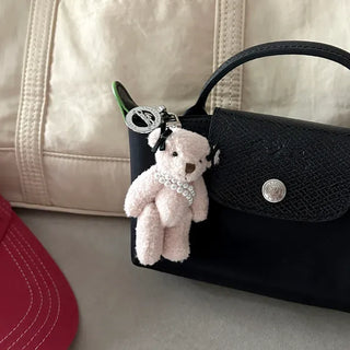 Miss Korea Mini Bear Doll Keyring Keyholder Bag Charm
