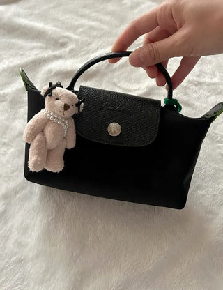 Miss Korea Mini Bear Doll Keyring Keyholder Bag Charm