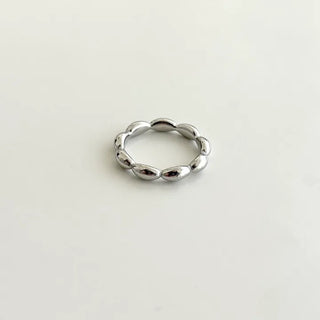Surgical Steel Piece Fashion Ring Starlight Cubic Bold Daily