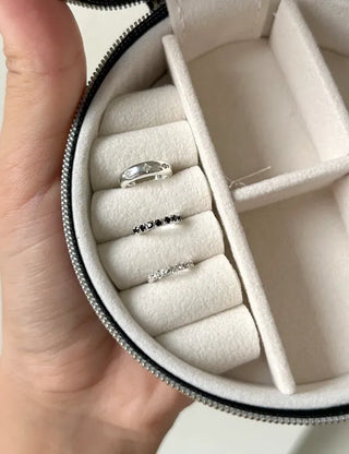 Silver 925 Ear Cuff Cubic Simple Silver Earrings Clip-on