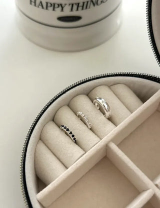 Silver 925 Ear Cuff Cubic Simple Silver Earrings Clip-on