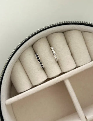 Silver 925 Ear Cuff Cubic Simple Silver Earrings Clip-on