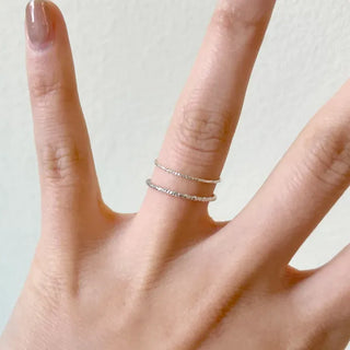 925 Sterling Silver Thin Ring, Basic Daily Layering Ring, Sterling Silver