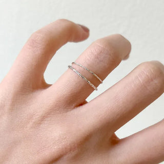 925 Sterling Silver Thin Ring, Basic Daily Layering Ring, Sterling Silver