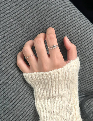 925 Sterling Silver Thin Ring, Basic Daily Layering Ring, Sterling Silver