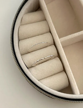 925 Sterling Silver Thin Ring, Basic Daily Layering Ring, Sterling Silver