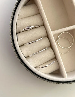 925 Sterling Silver Thin Ring, Basic Daily Layering Ring, Sterling Silver