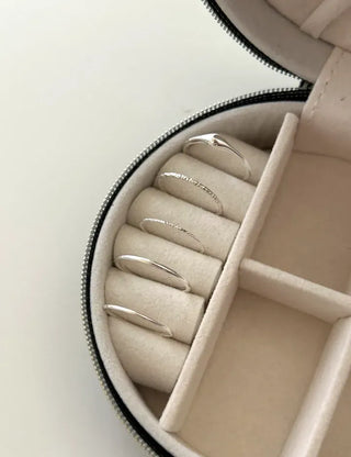 925 Sterling Silver Thin Ring, Basic Daily Layering Ring, Sterling Silver