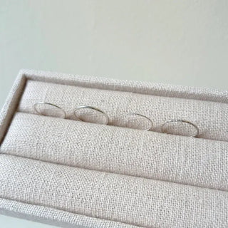 925 Sterling Silver Thin Ring, Basic Daily Layering Ring, Sterling Silver