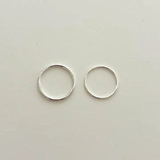 925 Sterling Silver Thin Ring, Basic Daily Layering Ring, Sterling Silver