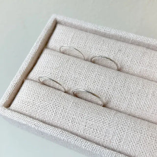 925 Sterling Silver Thin Ring, Basic Daily Layering Ring, Sterling Silver