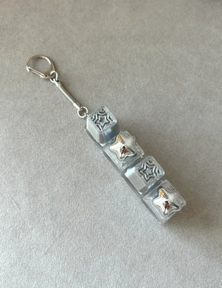 Star Keycap Keyring LED Star Pocket Keyboard Keyholder