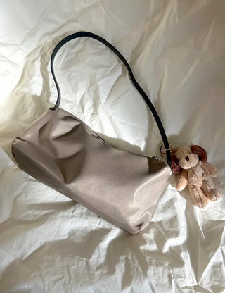 Puppy doll keyring bag key holder key ring beige
