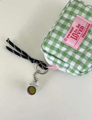 Dujjonku Keycap Keyring Couple Keyholder LED Acrylic