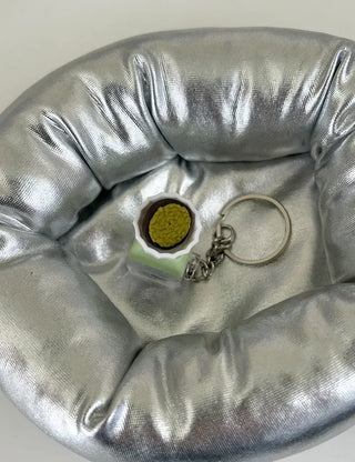 Dujjonku Keycap Keyring Couple Keyholder LED Acrylic
