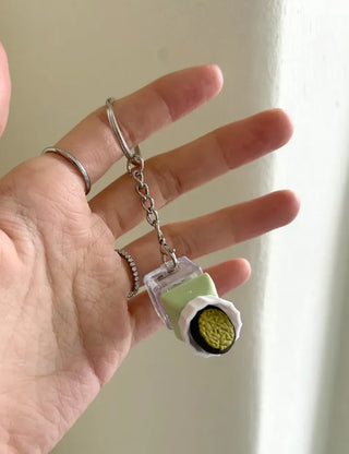 Dujjonku Keycap Keyring Couple Keyholder LED Acrylic
