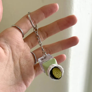 Dujjonku Keycap Keyring Couple Keyholder LED Acrylic