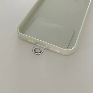 Big Silver Ball Keyring Tag Holder Set