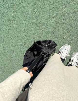 Buckle Nylon Tote Bag Shoulder Crossbody Bag