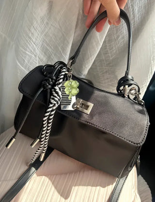 Buckle Nylon Tote Bag Shoulder Crossbody Bag