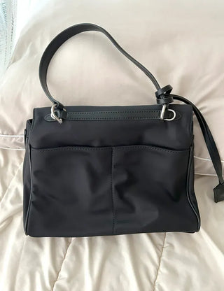 Buckle Nylon Tote Bag Shoulder Crossbody Bag