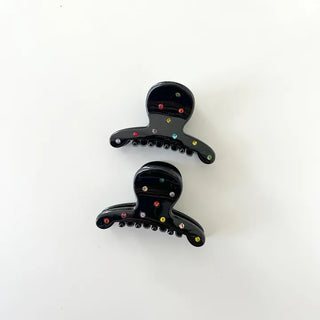 1+1 Hairpin Color Cubic Claw Clip Set Mini
