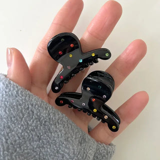 1+1 Hairpin Color Cubic Claw Clip Set Mini