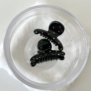 1+1 Hairpin Color Cubic Claw Clip Set Mini