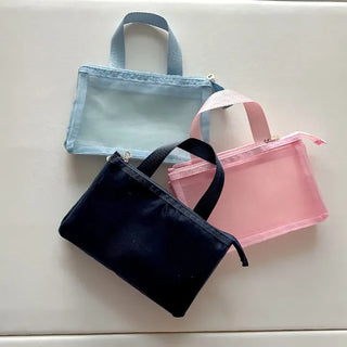 Mesh Inner Bag Fold Mesh Pouch Mini Bag