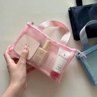 Mesh Inner Bag Fold Mesh Pouch Mini Bag