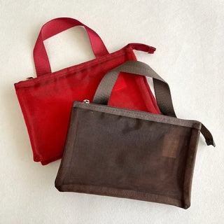 Mesh Inner Bag Fold Mesh Pouch Mini Bag