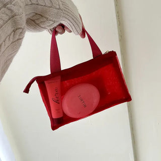 Mesh Inner Bag Fold Mesh Pouch Mini Bag