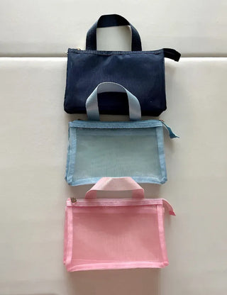 Mesh Inner Bag Fold Mesh Pouch Mini Bag