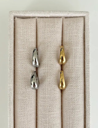 Bold One-Touch A-Line Hoop Earrings Basic 11% Off